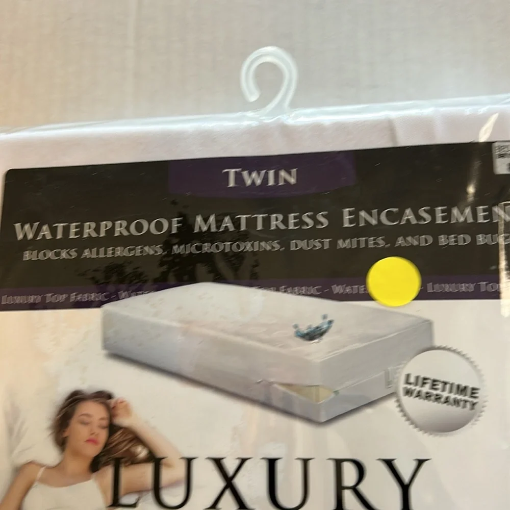 Clean Rest Luxury Healthy Waterproof Mattress Encasement Protector Size Twin